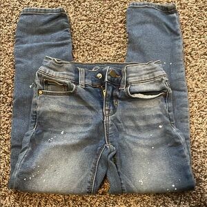 Wonder Nation Kids Denim Jeans with Paint Splatter